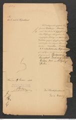k.k. naturhistorisches Hofmuseum, Intendanzakten 1885-1896 (Hauer), Aktenzahl Z.7/1893, Seite 5